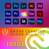 Adobe Creative Cloud All Apps 100GB